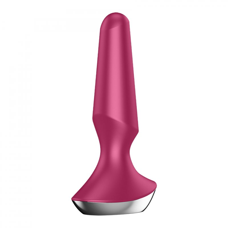 Satisfyer Plug-ilicious 2 Plug anal Rose Silicium 1 pièce(s)