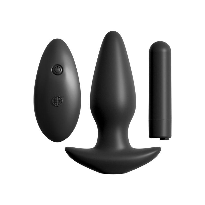 ANAL FANTASY REMOTE CONTROL SILICONE PLUG.