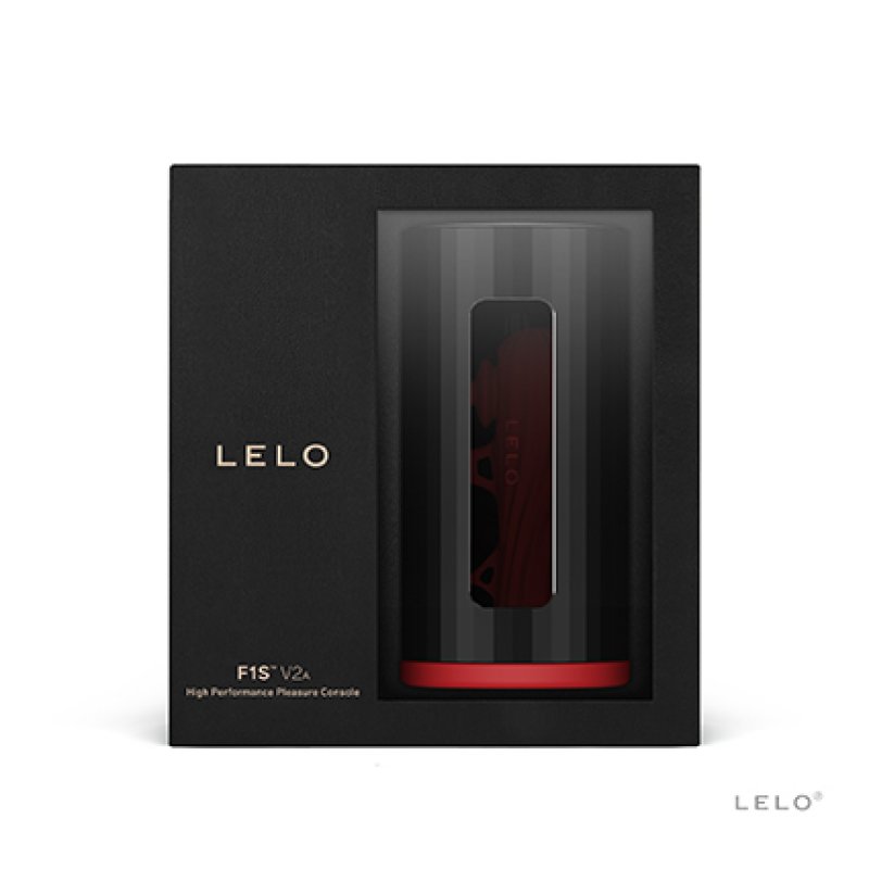 LELO F1s V2 Noir, Rouge Acrylonitrile-Butadiène-Styrène (ABS), Silicone