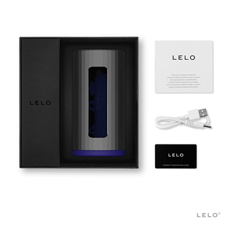 LELO - F1S V2 MASTURBATOR WITH BLUE AND METAL SDK TECHNOLOGY