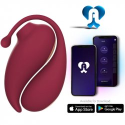 ADRIEN LASTIC - INSPIRATION CLITORIS SUCKER VIBRATING EGG RED - FREE APP