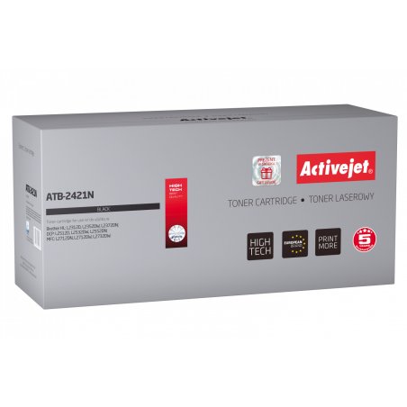 Activejet Cartouche de toner ATB-2421N (remplacement Brother TN-2421 Supreme 3000 pages noir)