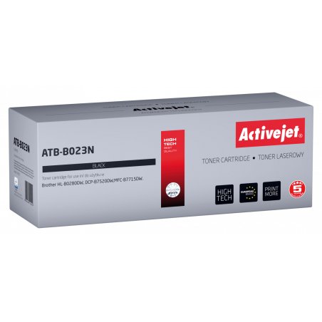 Activejet ATB-B023N Toner (replacement for Brother TN-B023 Supreme 2000 pages black)