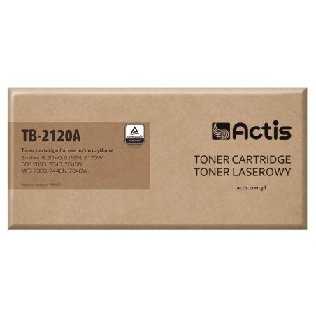Actis Cartouche de toner TB-2120A (remplacement Brother TN-2120 Standard 2600 pages noir)