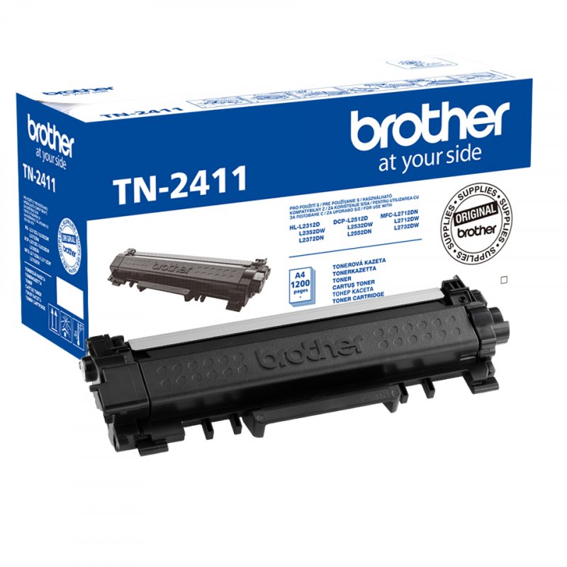 Brother TN-2411 Cartouche de toner 1 pièce(s) Original Noir