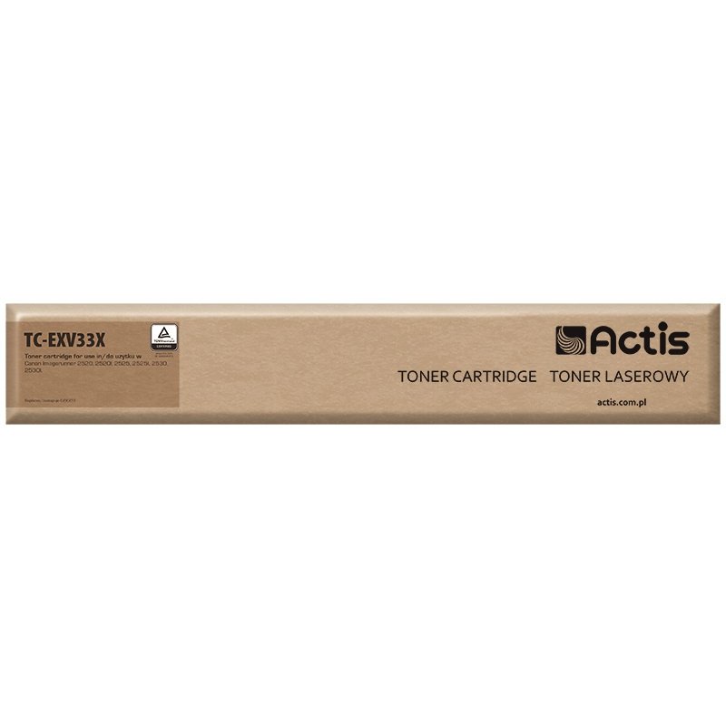 Actis Cartouche toner TC-EXV33X (remplacement Canon C-EXV33 Standard 14600 pages noir)