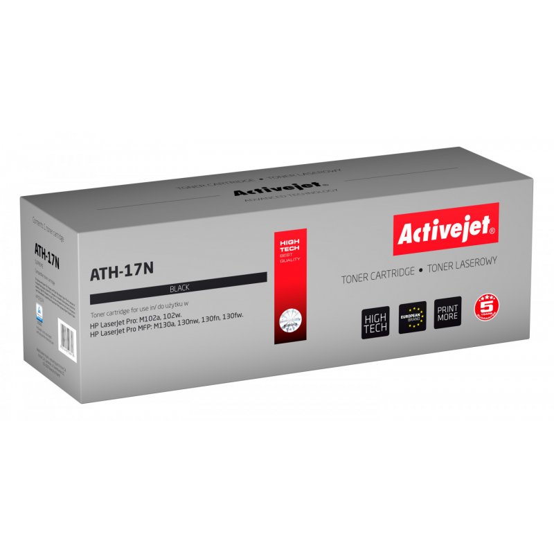 Activejet ATH-17N (remplacement HP 17A CF217A Supreme 1600 pages noir)