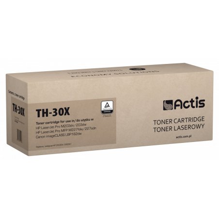 Actis Cartouche de toner TH-30X (remplacement HP 30X CF230X Standard 3500 pages noir)