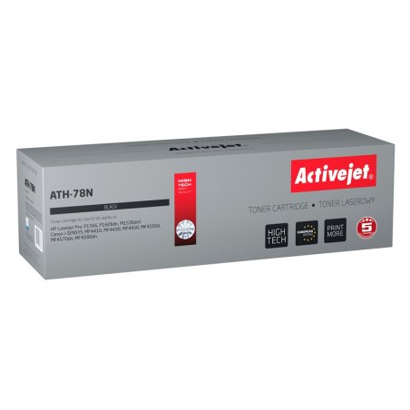 Activejet ATH-78N Toner (replacement for HP 78A CE278A Canon CRG-728 Supreme 2500 pages black)