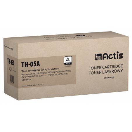 Actis TH-05A (remplacement HP 05A CE505A, Canon CRG-719 Standard 2300 pages noir)