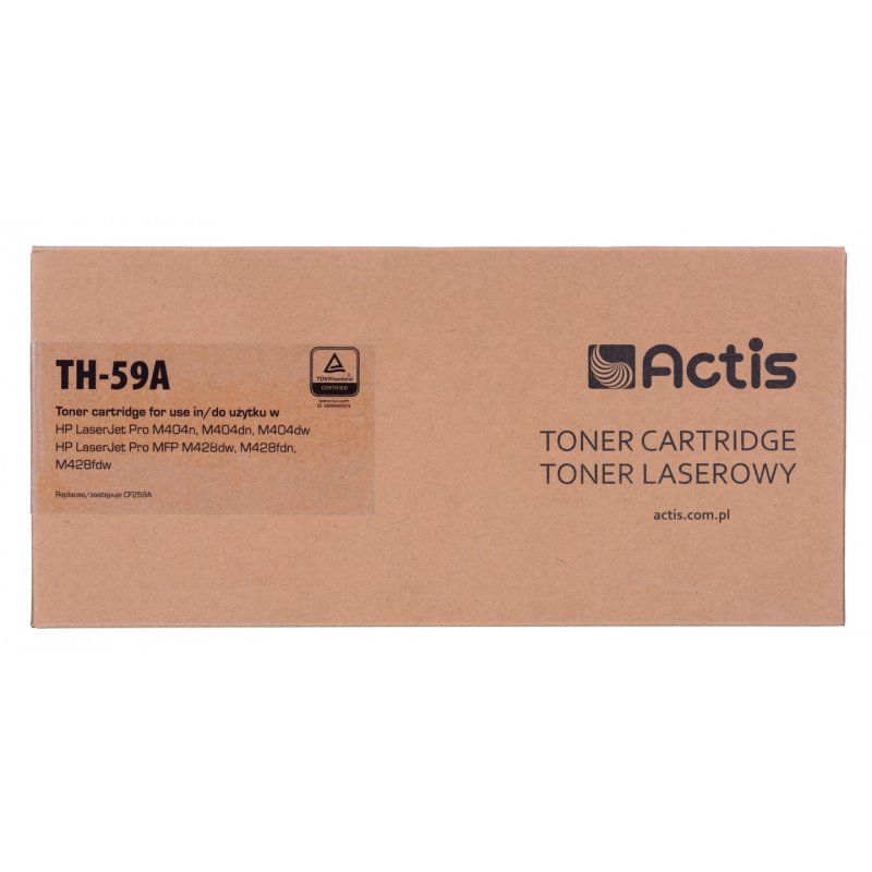Actis Toner TH-59A pour imprimante HP, remplacement HP CF259A Suprême 3000 pages noir
