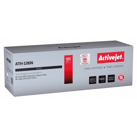Activejet ATH-106N (remplacement HP W1106A Supreme 1000 pages noir)