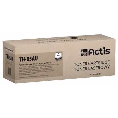 Actis TH-85AU Toner Universal (replacement for HP CE285A CE278A CB435A CB436A Standard 2100 pages black)