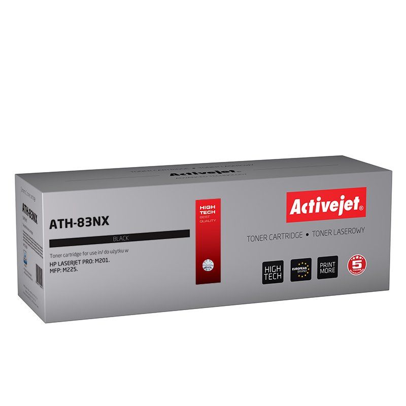 Activejet ATH-83NX (remplacement HP 83X CF283X Supreme 2200 pages noir)