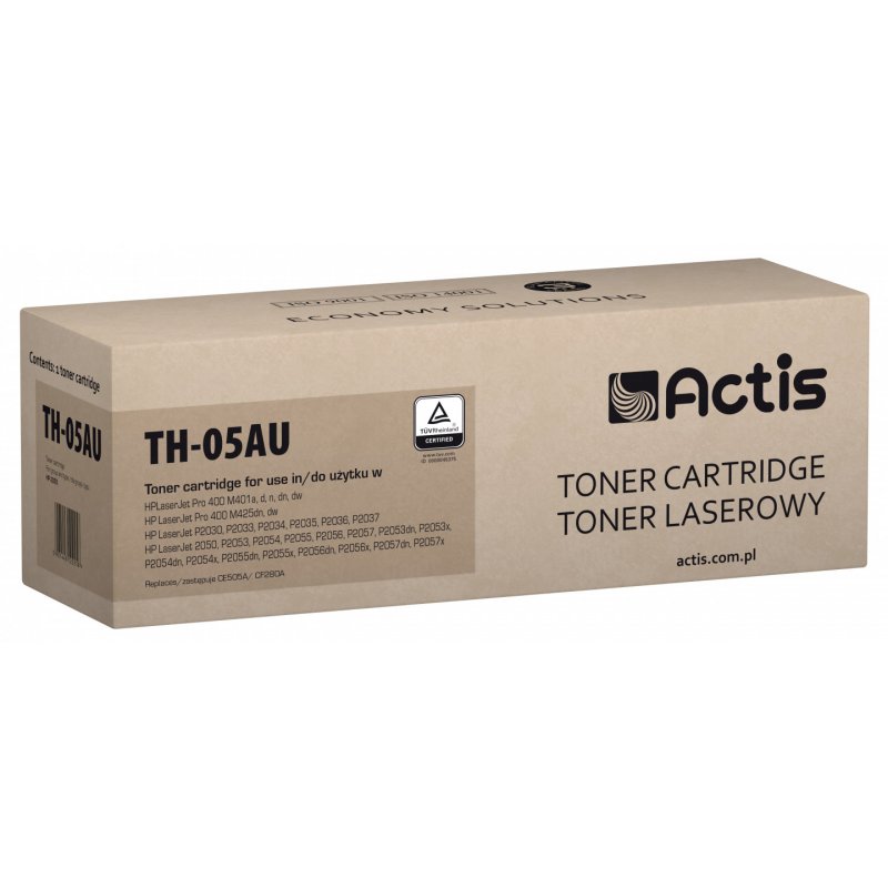 Actis TH-05AU Toner Universal (replacement for HP 05A CE505A CF280A Standard 2800 pages black)