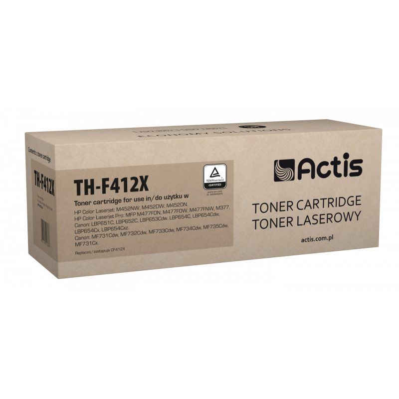 Actis TH-F412X toner (replacement for HP 410X CF412X Standard 5000 pages yellow)