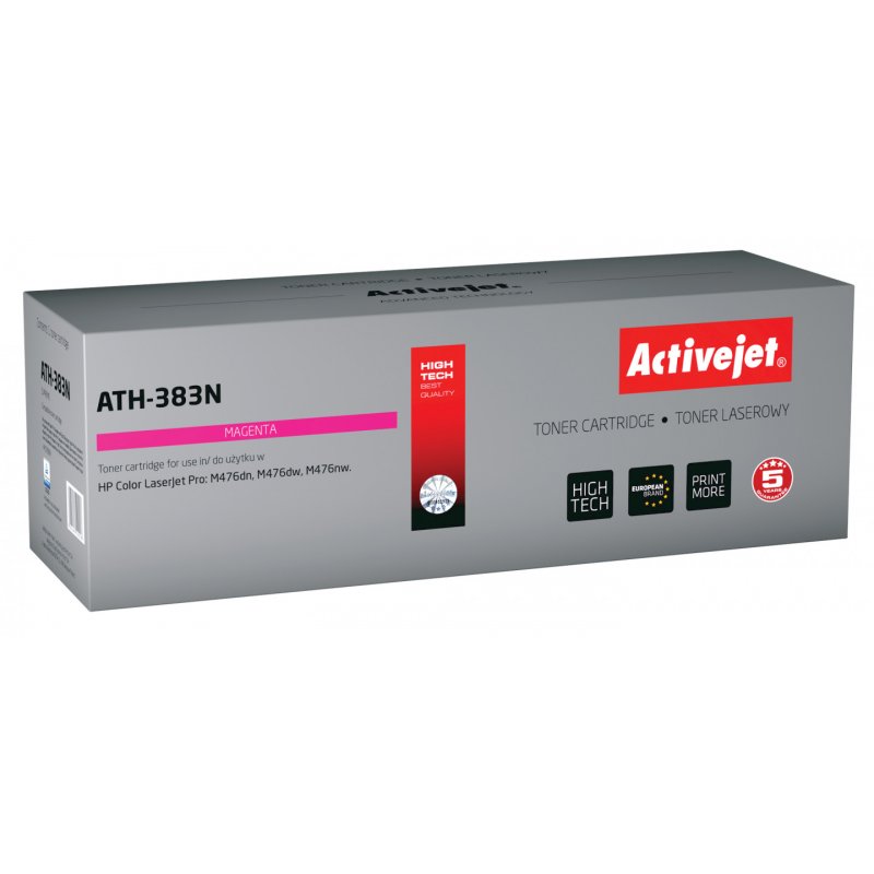 Activejet ATH-383N (remplacement HP 312A CF383A Supreme 2700 pages rouge)
