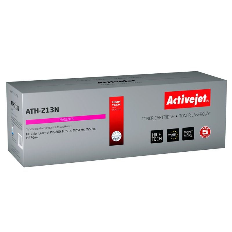 Activejet ATH-213N (remplacement HP 131A CF213A, Canon CRG-731M Suprême 1800 pages rouge)