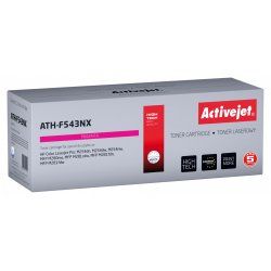 Activejet Cartouche de toner ATH-F543NX pour imprimantes HP Remplacement HP 540 CF543X Suprême 2500 pages magenta
