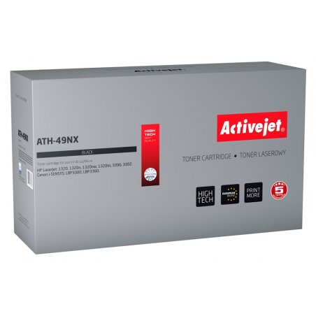 Activejet ATH-49NX Toner (replacement for HP 49X Q5949X Canon CRG-708H Supreme 6000 pages black)