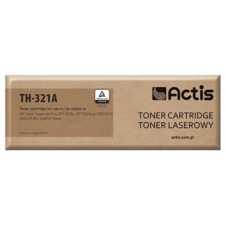 Actis TH-321A toner (replacement for HP 128A CE321A Standard 1300 pages cyan)