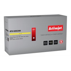 Activejet ATH-6002AN Toner (replacement for HP 124A Q6002A Canon CRG-707Y Premium 2000 pages yellow)