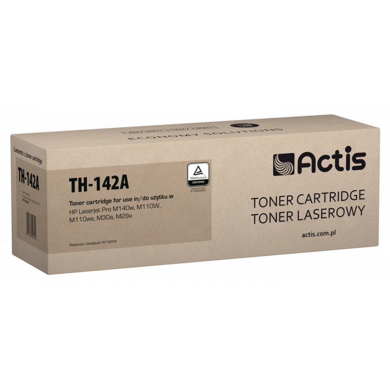 Actis TH-142A toner for HP printer, Replacement HP 142A W1420A Standard 950 pages black