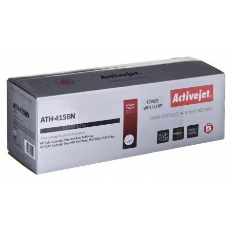 Activejet ATH-415BN printer toner for HP replacement HP 415A W2030A Supreme 2400 pages Black With chip
