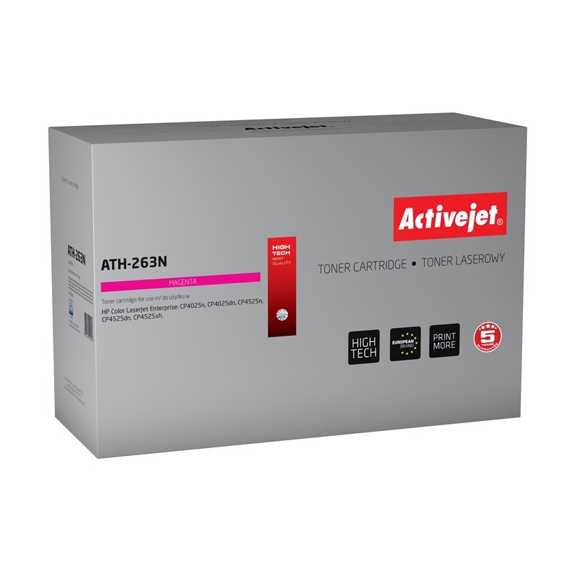 Activejet ATH-263N (remplacement HP 648A CE263A Supreme 11000 pages rouge)