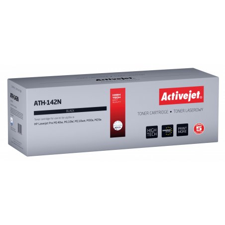 Activejet ATH-142N toner for HP printer Replacement HP 142A W1420A Supreme 950 pages black