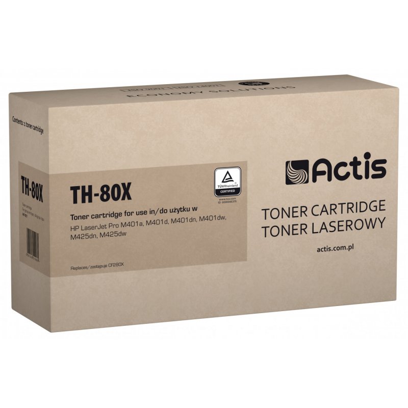 Actis TH-80X toner for HP printer HP 80X CF280X replacement Standard 6900 pages black