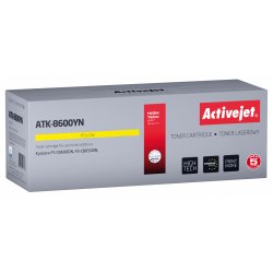 Activejet Cartouche de toner ATK-8600YN pour imprimantes Kyocera Remplacement Kyocera TK-8600Y Suprême 20000 pages