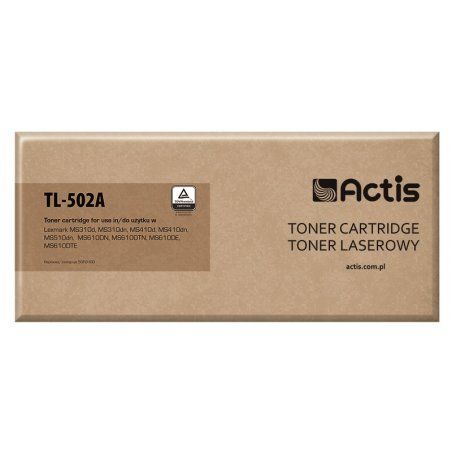 Actis TL-502A (remplacement Lexmark 50F2H00 Standard 5000 pages noir)