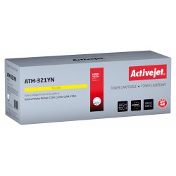 Activejet ATM-321YN toner for Konica Minolta printer Konica Minolta TN321Y replacement Supreme 25000 pages yellow