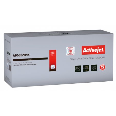 Activejet ATO-332BNX (remplacement OKI 46508712 Supreme 3500 pages noir)