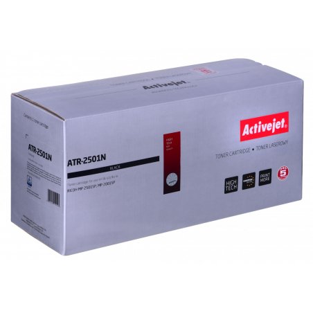 Activejet Toner ATR-2501N pour imprimante Ricoh, remplacement RICOH 841769, 841991, 842009 Suprême 9000 pages 
