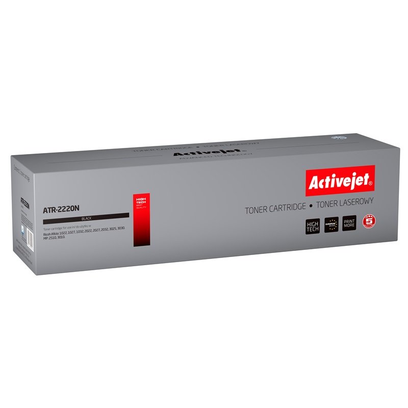Activejet Cartouche toner ATR-2220N (remplacement Ricoh 2220D 885266 Supreme 11000 pages noir)