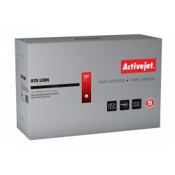 Activejet Cartouche de toner ATR-100N (remplacement de Ricoh 407166 SP100, SP112 Supreme 1200 pages noir)