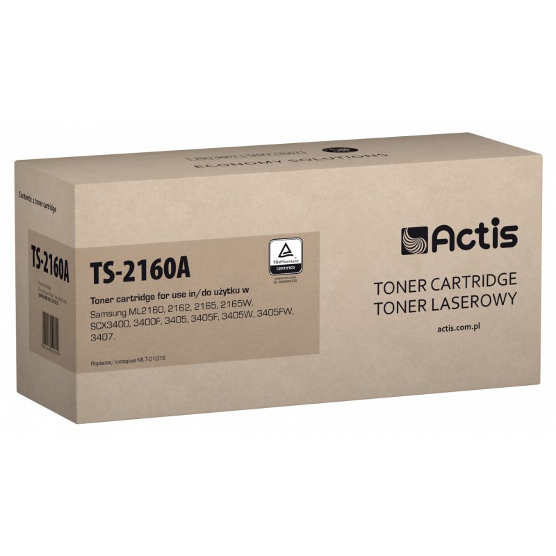Actis TS-2160A Toner (Replacement for Samsung MLT-D101S Standard 1500 pages black)
