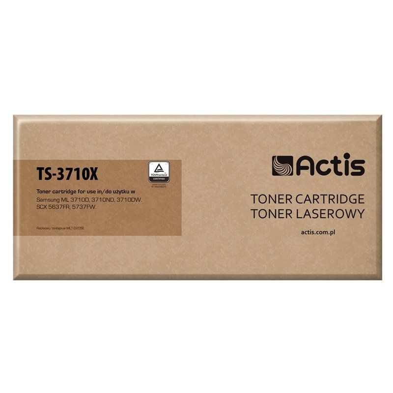 Actis Cartouche de toner TS-3710X (remplacement Samsung MLT-D205E Standard 10000 pages noir)