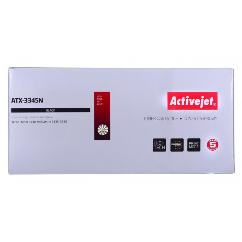 Activejet Cartouche de toner ATX-3345N pour imprimante Xerox, remplacement XEROX 106R03773 Suprême 3000 pages 