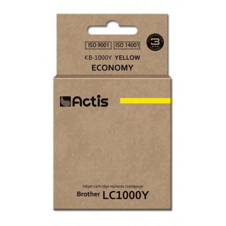 Actis KB-1000Y ink (replacement for Brother LC1000Y/LC970Y Standard 36 ml yellow)