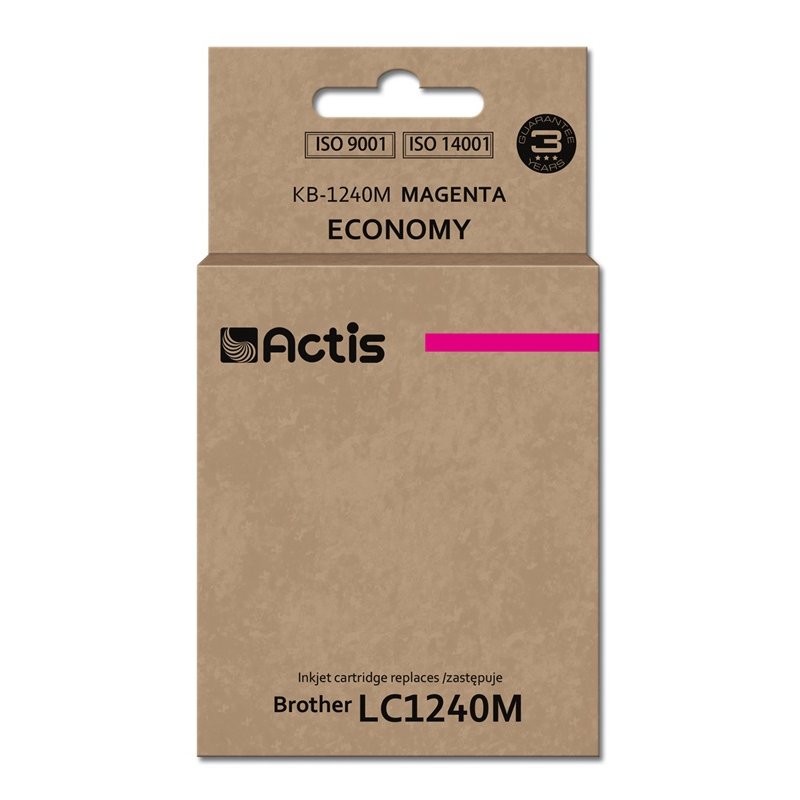 Actis KB-1240M ink (replacement for Brother LC1240M/LC1220M Standard 19 ml magenta)