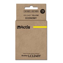 Actis KB-1240Y ink for Brother printer Brother LC1240Y/LC1220Y replacement Standard 19 ml yellow