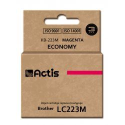Actis KB-223M encre (remplacement Brother LC223M Standard 10 ml rouge)