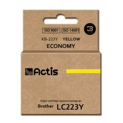 Actis KB-223Y encre (remplacement Brother LC223Y Standard 10 ml jaune)