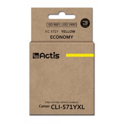 Actis KC-571Y ink for Canon printer Canon CLI-571Y replacement Standard 12 ml yellow