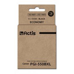 Actis Encre KC-550Bk (remplacement de Canon PGI-550BK Standard 23 ml noir)