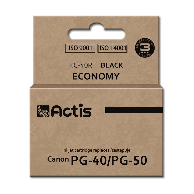Actis KC-40R ink for Canon printer Canon PG-40 / PG-50 replacement Standard 25 ml black