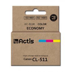 Actis Encre KC-511R (remplacement de la Canon CL-511 standard 12 ml couleur)